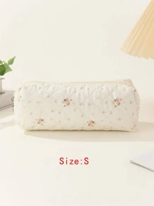 Quilted Ditsy Floral Cosmetic Bag, Large Capacity Portable Hand Bag, Cute Retro Countryside Style Clutch, Portable Travel Toiletry Organizer Makeup Bag, Room Decor, Bags, Makeup Bag, Vanity, Travel, Make Up Bag, Travel Essentials, Organizer, Storage, Travel Essential, Makeup Organizer, Makeup Bags, Toiletry Bag, Desk Organiser, Cosmetic Bag, Makeup Pouch, Make Up Organizer, Vanity Accessories, Make Up Pouch, Makeup Bags,Cosmetic Bag,Makeup Organiser,Travel,Makeup Pouch,Bag,Vanity,Make Up Pouch,Travel Essentials,Pouch Bag,Travel Essential,Vanity Accessories,Small Makeup Bag,Makeup Pouch,Cosmetic Bag,Travel Essential,Large Capacity,Large Makeup Bag