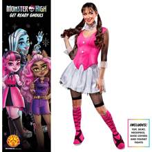 Rubies Costume - Costume Models Inspired By The Iconic Dolls Of Monster High - Officially Licensed Monster High Costume -  Costume - Perfect For Carnival Parties And Themed Events - Comfortable And Adjustable Design - FREE Shipping ✅ 24/48h Delivery To Spain (Peninsula) - Multicolor - View 2