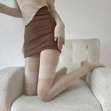 Women Tights - 白色 - 查看 3