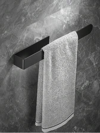 1 pezzo Portasciugamani in acciaio inossidabile per bagno, appendiabiti per asciugamani senza foratura, decorazione per bagno, organizer per bagno, decorazione autunnale, ritorno a scuola