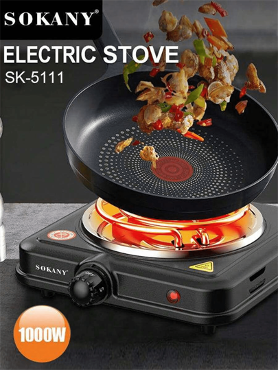 SOKANY 1 Standard Kitchen Electric Stove, Extra High Power, Suitable For Home Use