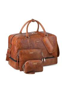 3pcs IBFUN Travel Bag Set - Handbag, Foldable Tote Bag With Shoe Compartment, Fitness Bag, Suitable For Business Trip, Travel, Clothing Storage - Multicolor - View 15