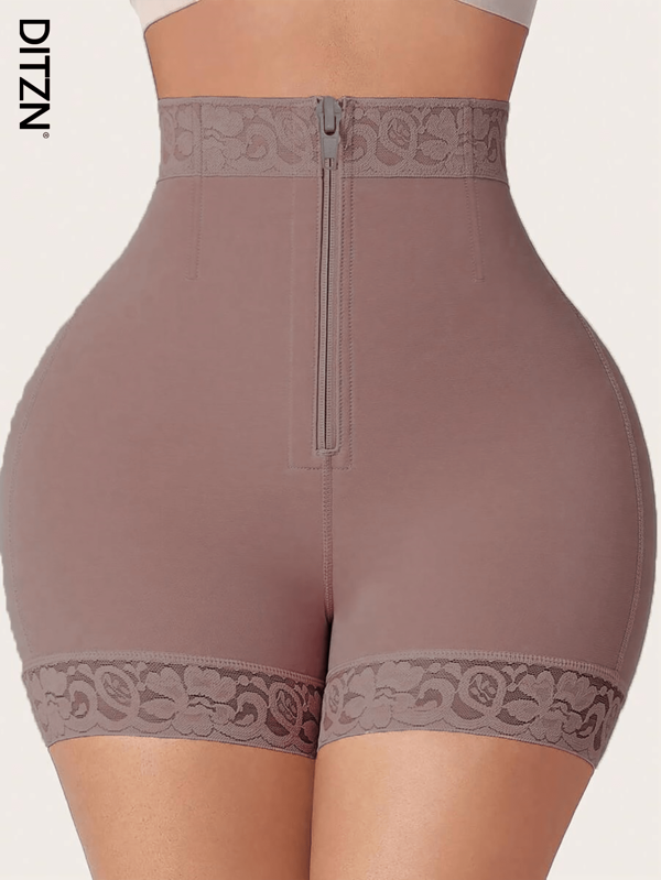 DITZN New Belly Shaping Pants Waist Cinching And Hip Lifting Body Pants