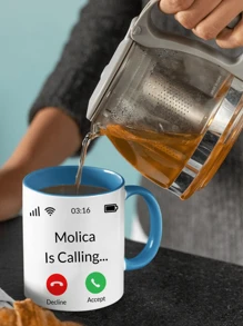 个性化定制马克杯，令人惊叹的马克杯，我看到了那个咖啡杯，给我打电话，有趣的咖啡杯