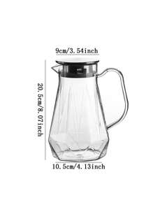 1pc Of Juice Pot Acrylic Cold Water Pot, High Grain Resistant Tea Pot, Cold Water Pot, Commercial Beverage, For Outdoor, Camping - Multicolor - View 9