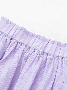 Balabala 女孩時尚休閒裝，2024夏季短袖套裝