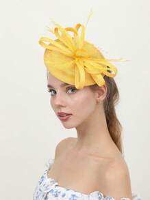 Elegant Ladies Small Hat, British Retro Photo Shoot Headdress, Aristocratic Clothing Shanghai Nightclub Headdress, Derby Hat, Ball Gown, Bridal Wedding Photography Accessories