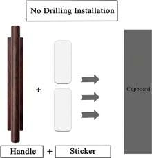 Self-Adhesive Door Handles, Push-Pull Helpers, Kitchen Cabinet Handles, Window Handles, Wardrobe Handles, Drawer Home Handles.