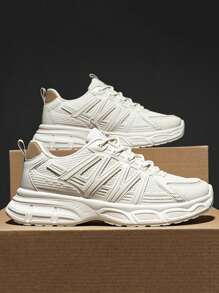 Zapatillas de malla transpirables para hombre, zapatillas deportivas informales con suela gruesa, adecuadas para adolescentes, casual de verano, deportes al aire libre, viajes, regalos de graduación, accesorios de vestir para cumpleaños