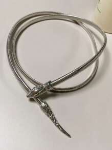 Cross-Border Snake Year Multi-Shaped Metal Snake Zodiac Year Sexy Waist Chain Suit Skirt Net Celebrity Metal Chain, The Best Choice For Gifts - Snake - View 4