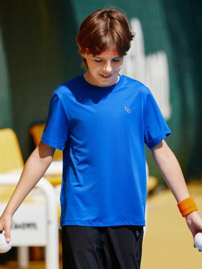 Balabala 2-25件装儿童短袖T恤，男童夏季柔软速干上衣