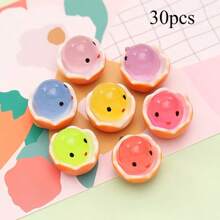 10/30pcs Easter Chick Resin Figurines, Hatching Baby Chick Resin Decor, Suitable For Various Rooms Decoration Mini Animal Collectibles, Indoor/Outdoor Decor, No Power Needed