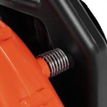 42.7CC Two-Stroke Leaf Blower Backpack Leaf Blower Gasoline - Orange - View 9