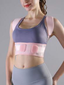 VBOSI (BUY A SIZE UP) Small Size Women Men Unisex Adjustable Back Support Sporty Belt Shoulder Brace Posture Corrector