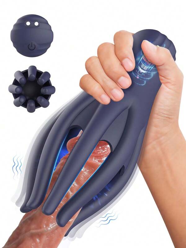 LIKETHAT Version améliorée du stimulateur pénien vibrant, entraîneur de pénis, massage du gland, produits masculins automatiques, jouets sexuels, vibrateur, gode vibrant, vibrateurs pour femmes, outils sexuels
