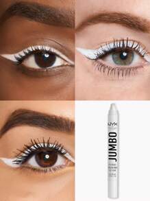 Matita occhi jumbo NYX, Milk (Bianco), applicazione rapida, multifunzionale, texture morbida, materiali di alta qualità, design unico, confezione compatta, multifunzionalità, varietà di colori, conveniente, matita per ombretto/eyeliner/sopracciglia, lunga durata, impermeabile, adatta a principianti, impiegati d'ufficio, appassionati di stile, per l'uso quotidiano, occasioni di festa e per ritocchi durante i viaggi