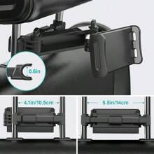 Universal Car Back Seat Headrest Mount Holder For IPad Air 4-11 Inch 360 Rotation Mini Tablet PC Auto Car Phone Holder Stand