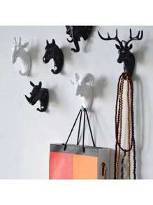 Animal Wall Hook Head Sucker Hanging Hooks Storage Rack Key Holder Organizer Coat Hat Hanger Home Decor,Wall Picture Frame,Wall Hooks Self Adhesive,Hooks,Hook,Wall Hooks,Bathroom,Towel Holder,Hooks,Wall Hooks,Hooks,Wall Hook,Door Hanger