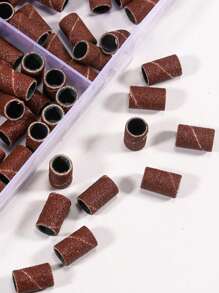 210件装指甲抛光头打磨环砂轮盒抛光头打磨抛光美甲工具套装 - 彩色 - 查看 3