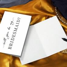 1 张伴娘求婚卡、你愿意做我的伴娘吗、伴娘求婚卡、小型企业用品、感谢卡、生日礼品卡、不常见物品、礼品卡、圣诞节