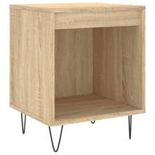 Tables de chevet 2 pcs bois sonoma 40x35x50 cm ingénierie en bois