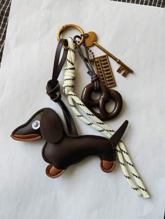 Dog Keychain Key Chain Pendant Mini Abacus Charm Biscuit Charm Suitable For Decoration Gift For Women Girls Office School Small Present To Upgrade Your Stylish Vibe Bridesmaid Gifts Puppy Keep