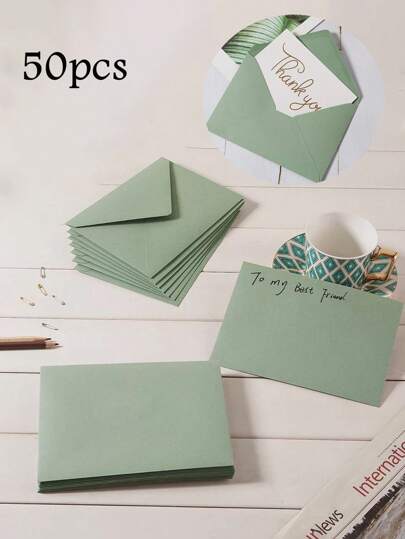 Tarjetas de invitación y sobres elegantes y minimalistas, adecuados para el Día de San Valentín, graduaciones, bodas, fiestas, para invitar a amigos, familia y novias