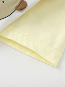 Balabala Baby Kurzarm T-Shirt, Jungen & Mädchen 2025 Niedliches Sommer Top