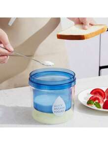 1 件酸奶过滤器，自制希腊酸奶，豆浆，奶酪，乳清分离器，排水过滤器 - 彩色 - 查看 3