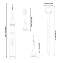 Elektrische Zahnbürste Schallzahnbürste Mit 3 Ersatzbürsten 5 Modi So nic, Zahnreinigungsset Fleckenentfernung für Pflege von Zahn Zu Hause DE