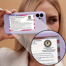 Tarjeta de información legal 2025 - Tarjeta de información de perro de material PVC resistente al agua - Tarjeta que indica sus derechos legales - Usar junto con su certificado