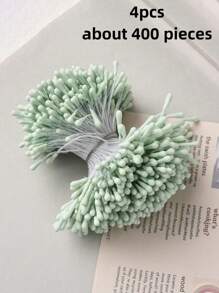 4pcs, 2mm Artificial Flower Stamens, Artificial Matte Flowers Stamens Mini Flower Pistle.Home Flower Craft Decoration Fake Flower Stamens, Wedding Scene Accessories, DIY Handmade Home Decoration, Indoor Decoration Materials, Room Decoration, Aesthetic Room Decor, Bedroom Decor, Home Decoration Gifts Birthday Graduation