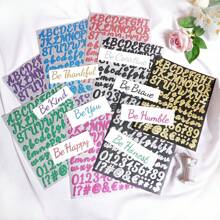 4pcs,Self-Adhesive DIY Decoration Stickers, Suitable For Graduation Hats, Diaries And Gifts - Plastic, Essential For Creative Crafts, Graduation Party Decoration Stickers - Multicolor - View 11