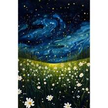 1 幅抽象花卉帆布画现代花卉印刷海报墙壁艺术画适用于客厅家居卧室装饰教室无框架