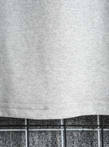 Summer Tops Oversized T Shirt Women Graphic Tees Women Solid Color Casual Women's Printed Round Neck Large Size T-Shirt, Suitable For Home, Sports And Shopping, Soft And Comfortable, Suitable For Spring And Summer Wear, Women's Tops, Women's Gifts, Carnival Gifts - 灰色 - 查看 4