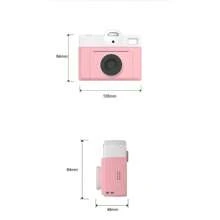 Instant Print Camera met rollen thermisch printerpapier, digitale camera met 8GB SD-kaart, kerst- en verjaardagscadeaus voor het maken van foto's en afdrukken