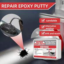 Doeyvose AB Two-Component Metal Repair Glue, High Strength Thermal-Resistant Cold Welding Adhesive For Metal Bonding And Filling - Transparent - View 4