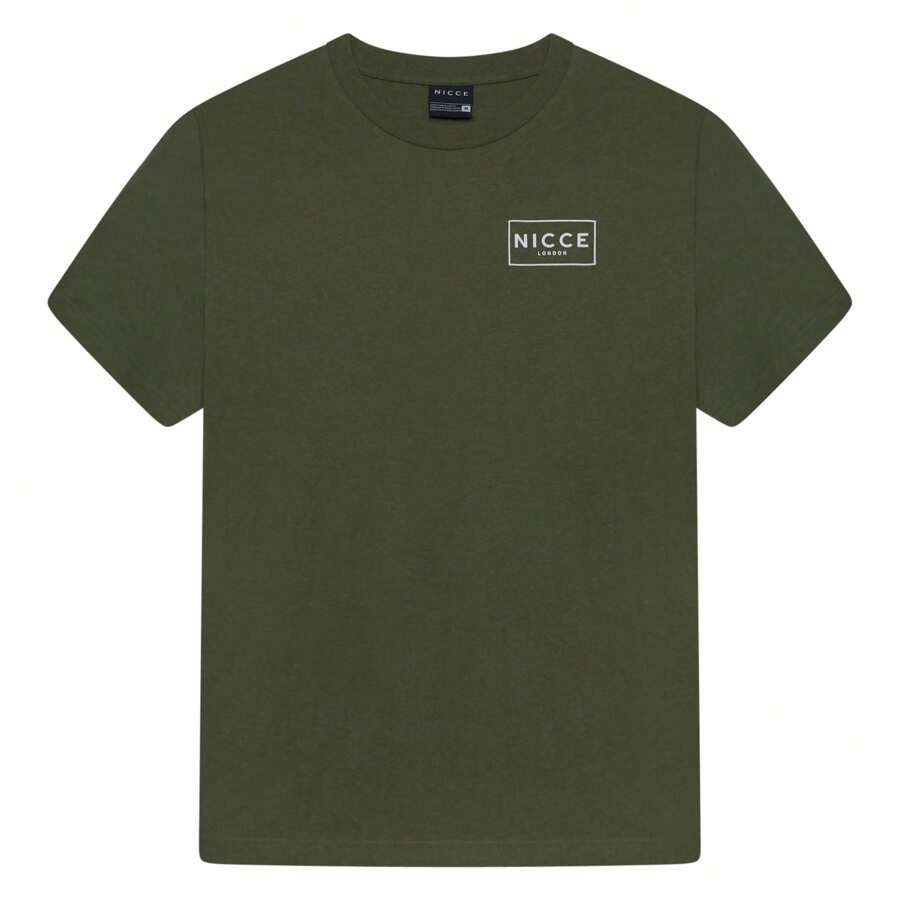 NICCE Mens Tee SS FRANZO - KHAKI/NICCE Exclusive - View 1