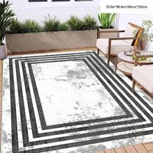 [Crystal Velvet, PVC Bottom, 5mm Thickness] 1pc Bohemian Style Carpet - Waterproof, Anti-Slip, Absorbent, Machine Washable, Soft & Comfortable Mat, Suitable For Kitchen, Living Room, Bedroom, Hallway, Bathroom, Laundry Room - Easy To Clean, Carpet, Home Decor Home Bathroom Decor Bath Rug Outdoor Rug Door Mat