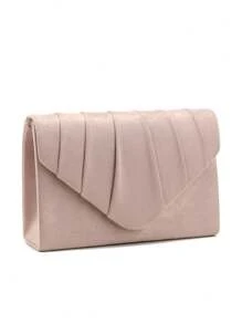 Presente de Dia dos Namorados Amor Feriado Data Bolsas de Mão Prateadas Design em V Corrente de Metal Glitter Lantejoulas Bolsas de Noite com Envelope Festa Casamento Casual Bolsas Femininas Banquete Jantar Bolsa