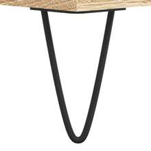 Tables de chevet 2 pcs bois sonoma 40x35x50 cm ingénierie en bois