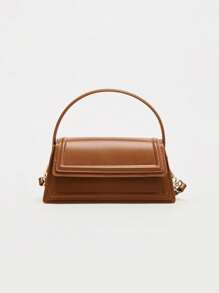 Bolso de mujer 2025 Nuevo bolso mensajero mini de ciudad marrón, bolso de mano casual de moda negro - Marrón - Ver 1