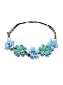 6 piezas Coronas de flores para mujeres y niñas, diademas con flores, tocado de flores para niñas de las flores, novia, dama de honor, accesorios para el cabello de boda estilo bohemio, corona de flores, diademas para niñas pequeñas, bebés y niños pequeños, material de poliéster