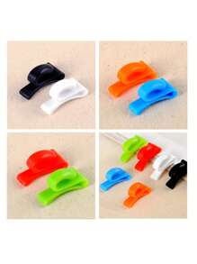 4 件随机颜色钥匙链挂钩，帮助您快速从包中找到钥匙，节省时间，墙壁相框，自粘式墙钩，挂钩，挂钩，墙钩，浴室，毛巾架，挂钩，墙钩，挂钩，墙钩，门挂钩 - 彩色 - 查看 9