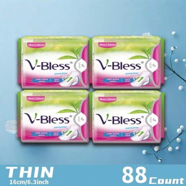 88pcs 6.3in, 48pcs 9.4in, 48pcs 11.4in Winged Sanitary Napkins, Breathable, Dry, Skin-Friendly, High Absorbency, Overnight Protection, Ultra Thin Pads, Breathable Sanitary Pads, High-Quality Sanitary Pads, Hypoallergenic Pads, Soft And Comfortable Pads, Flexible Fit Sanitary Pads