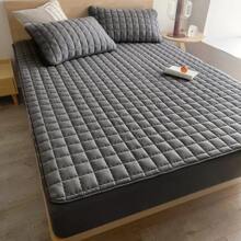 100% Waterproof Mattress Protector With All-Around Elastic - All Sizes - Grey - View 2