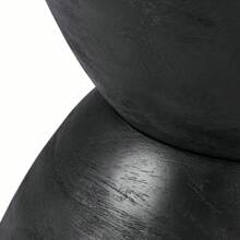 James Wood End Table, Light Honey Finish