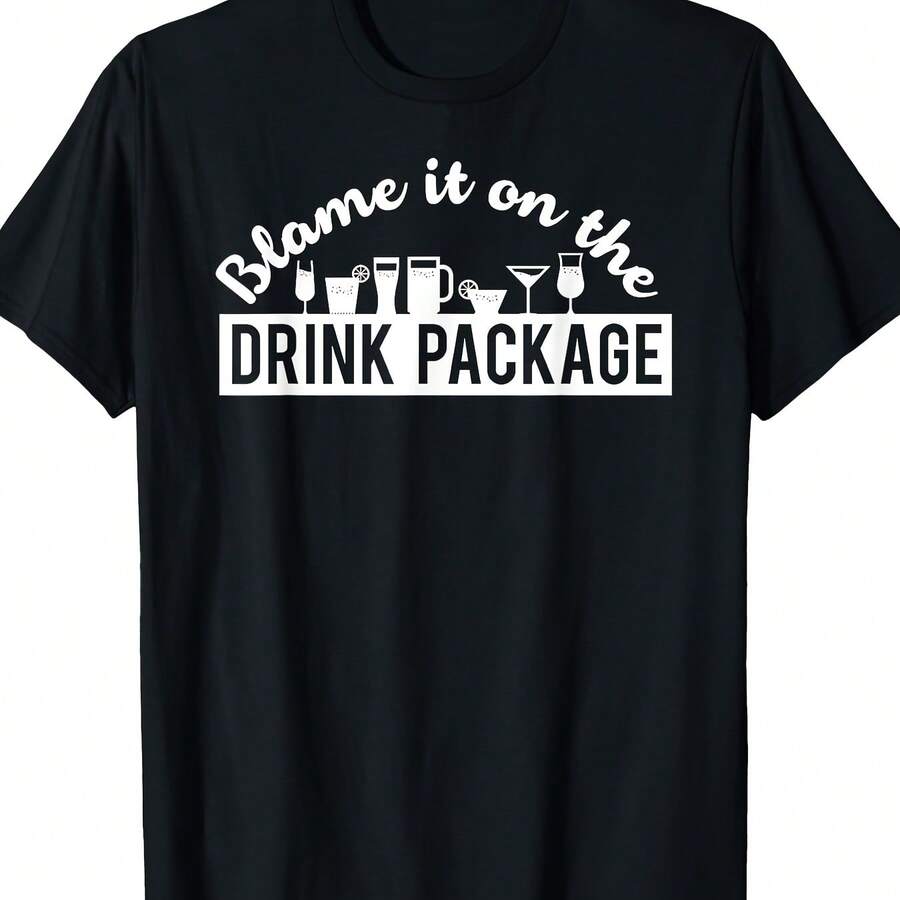 Fun Cruise T-Shirt - Blame The Drink Packaging