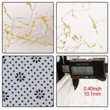 1pc Gold Heat-Transfer Rabbit Fur Style Curved Corner Anti-Slip Mat, Soft Anti-Slip Quick-Dry Bath Mat Suitable For Shower, Bathtub And Sink Area Home Bathroom Decor Carpet
