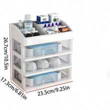 Clear Makeup Storage Box For Eyebrow Pencils And Brushes - Makeup Storage Box With Container